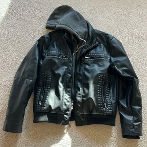 Men’s Black Leather jacket
